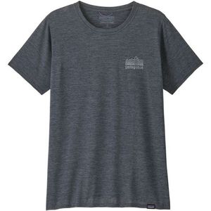Patagonia - Cap Cool Daily Graphic Shirt - Smolder Blue X-Dye - T-shirt voor Dames