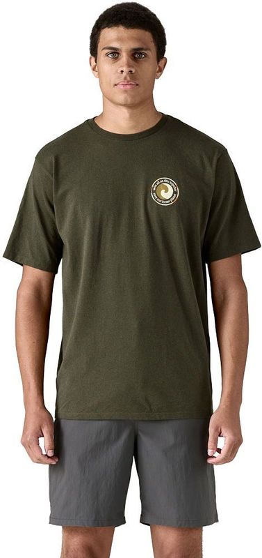 Patagonia - M's Unity Fitz Responsibili-Tee - T-shirt - Groen - Gerecycled Polyester