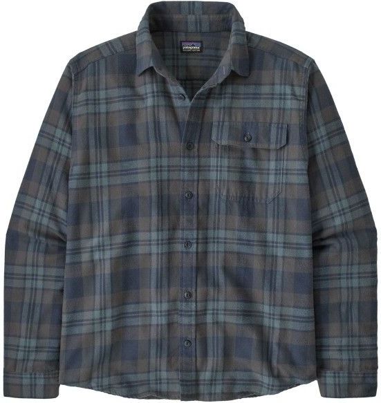 Patagonia - L/S LW Fjord Flannel Shirt - Overhemd - Blauw