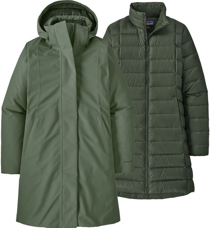 Patagonia - Tres 3-in-1 Parka - Old Growth Green - Damesjas