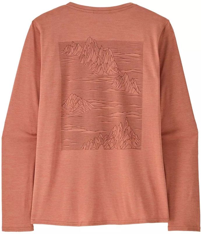 Patagonia - L/S Cap Cool Daily Graphic Shirt - Roze - Dames