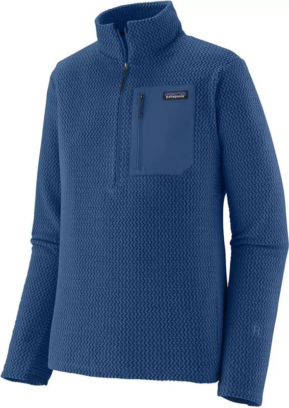 Patagonia - R1 Air Zip Neck - Fleecetrui - Blauw
