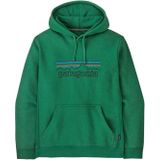 Patagonia - P-6 Logo Uprisal - Hoodie - Heartleaf Green - Gerecycled Polyester en Katoen