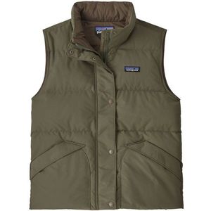 Patagonia - Downdrift Vest - Mouwloos Jack - Groen - Dames - Nylon