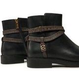 MICHAEL Michael Kors - Enkellaarsjes - Bruin / Zwart - Model ABIGAIL