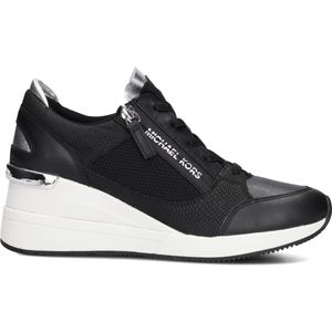 Michael Kors Sneakers - Darby Wedge Trainer in zilver