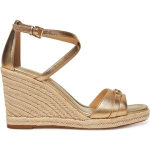 Michael Kors - Mandy Wedge - Sandalen - Geel - Leren