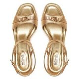Michael Kors - Mandy Sandaal - Pale Goud - Metallic Leer