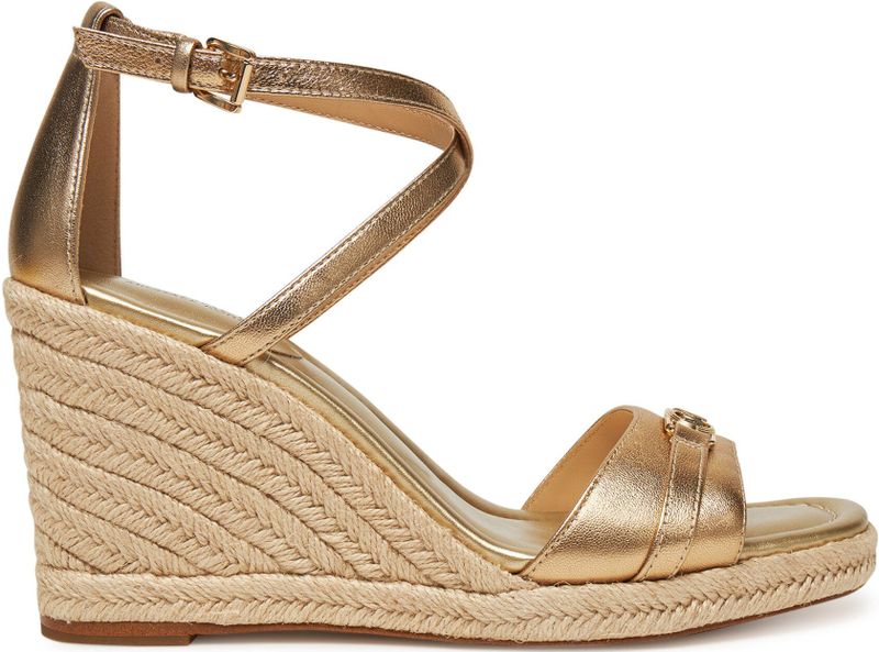 Michael Kors - Mandy Sandaal - Pale Goud - Metallic Leer
