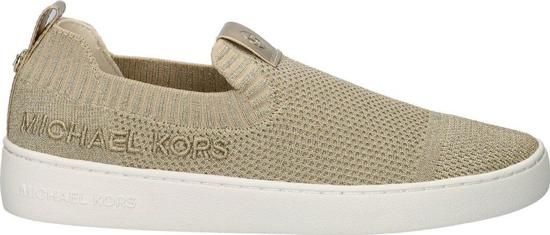 Michael Kors Juno Knit Slip On dames instapper - Goud
