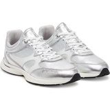 Sneakers - RILEY - Effen - Imitatieleer - Platte Hak - Snoersluiting