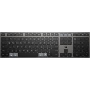 HP 720 Multi-Device Rechargeable Wireless Keyboard- QWERTY- ISO Enter- Zwart