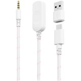 HyperX Cloud III White/Pink Gaming Headset Bedraad Hoofdband Gamen Roze, Wit