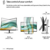 HP - S5 Pro 524pf - FHD Monitor - Zwart - 23,8 inch, 1920 x 1080 Pixels, IPS, 100 Hz