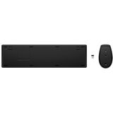 HP 655 Wireless Keyboard and Mouse Combo toetsenbord Inclusief muis Kantoor RF Draadloos Zwart