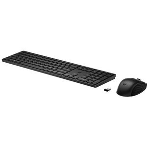 HP 655 Wireless Keyboard and Mouse Combo toetsenbord Inclusief muis Kantoor RF Draadloos Zwart