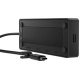 HP - 86S97UT - USB-C Travel Hub - Zwart - 5 Poorten, 4K-resolutie, 10 Gb/s Overdrachtssnelheid