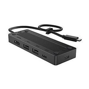 HP Travel Hub G3 - Port Replicator - USB-C - HDMI - voor EliteBook 640 G9 Notebook, 840 G10 Notebook, ProBook 460 G11, 460 G11 Notebook