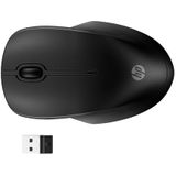 HP - 255 Draadloze Muis - Zwart - Plug-and-Play - Tweehandig Ontwerp