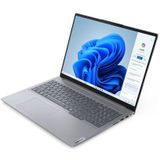 Lenovo ThinkBook 16 G7 ARP AMD Ryzen™ 7 7735HS Laptop 40,6 cm (16") WUXGA 16 GB DDR5-SDRAM 512 GB SSD Wi-Fi 6E (802.11ax) Windows 11 Pro Engels Grijs
