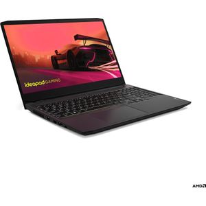Lenovo IdeaPad Gaming 3 Laptop 39,6 cm (15.6 inch) Full HD AMD Ryzen™ 5 5500H 16 GB DDR4-SDRAM 512 GB SSD NVIDIA GeForce RTX 2050 Wi-Fi 6 (802.11ax) Windows 11 Home Zwart
