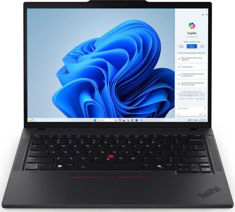 Lenovo ThinkPad P14s Gen 5 (14", AMD Ryzen 7 8840HS, 16 GB, 512 GB, NL), Notebook, Zwart