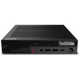 Lenovo - ThinkStation P3 Tiny - PC - Zwart - Intel Core i7-14700 - 16 GB - 512 GB SSD