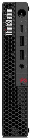 Lenovo - ThinkStation P3 Tiny - PC - Zwart - Intel Core i7-14700 - 16 GB - 512 GB SSD
