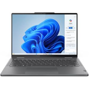 Lenovo Yoga 7 2-in-1 14AHP9 83DK - Flip-Design - AMD Ryzen 5 8640HS / 3.5 GHz - Win 11 Home - Radeon 760M - 16 GB RAM