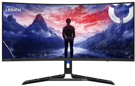 Lenovo Legion R34w-30 Monitor - 86,4 cm - 3440 x 1440 Pixels - Zwart - LCD