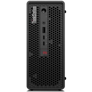 Lenovo ThinkStation P3 Ultra SFF Intel® Core™ i5 i5-14600 32 GB DDR5-SDRAM 512 GB SSD NVIDIA RTX A400 Windows 11 Pro Mini Tower Workstation Zwart