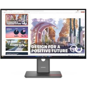 Lenovo - ThinkVision P27QD-40 - Monitor - Zwart - 27" Wide Quad HD - 120 Hz