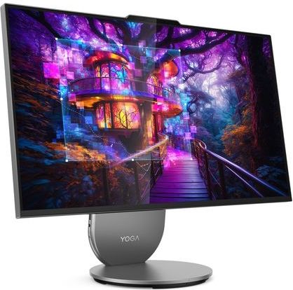 Yoga AIO 27IAH10, 27inch QHD, CORE U5 125H, 16 GO, 1 TO PCIe NVMe SSD, INTEGRATED GRAPHICS, W11home, WIFI7, grey