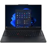 Lenovo - ThinkPad E16 Gen 3 - Laptop - Zwart - 16 Inch - Intel Core Ultra 7 255H - 32 GB RAM - 1 TB