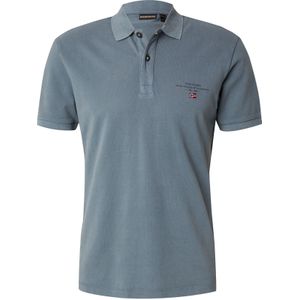 Napapijri Polo Elbas Grijs - Maat S - Heren