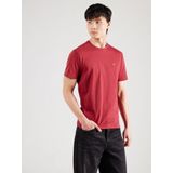 Napapijri - Short Sleeve Crew Neck - T-shirt - Rood
