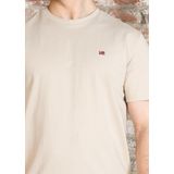 Napapijri - T-shirt - Beige - Katoen