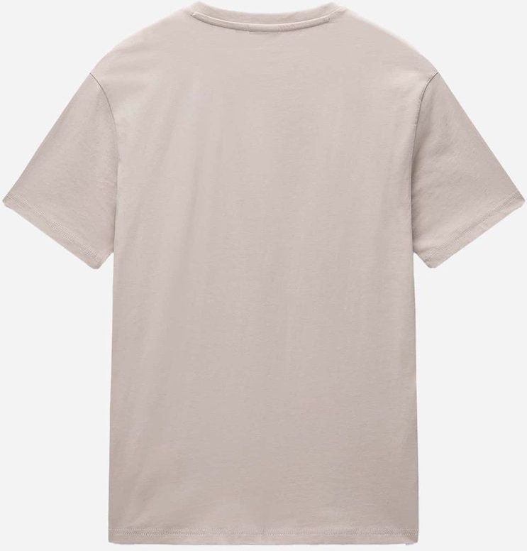 Napapijri - T-shirt - Beige - Katoen