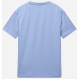 Napapijri - Salis SS Summer - T-Shirt - Soft Chambray - 100% Katoen