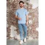 Napapijri - Salis SS Summer - T-Shirt - Soft Chambray - 100% Katoen