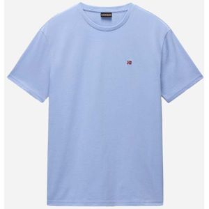 Napapijri - Salis SS Summer - T-Shirt - Soft Chambray - 100% Katoen