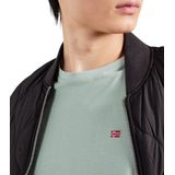 T-Shirt mit Label-Stitching Modell 'SALIS'