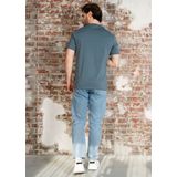 Napapijri T-Shirt Salis SS Stormy Weather - Katoen met Regular Fit