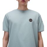 Napapijri - T-shirt - Groen - Katoen - Korte Mouwen