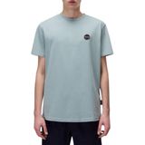 Napapijri - T-shirt - Groen - Katoen - Korte Mouwen