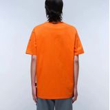 Napapijri - Short Sleeve Crew Neck Tee - Oranje - T-shirt