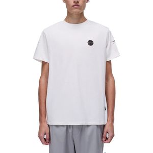 Napapijri - Badge SS - T-Shirt - White Heron - Katoen