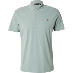 Napapijri Ealis Poloshirt Hellgrün - Größe M
