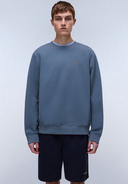 Napapijri - Balis - Sweatshirt - Groen - Katoen