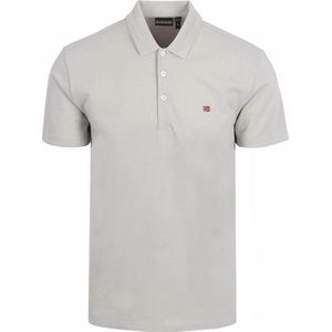 Napapijri Ealis Polo Grijs - Maat S - Heren